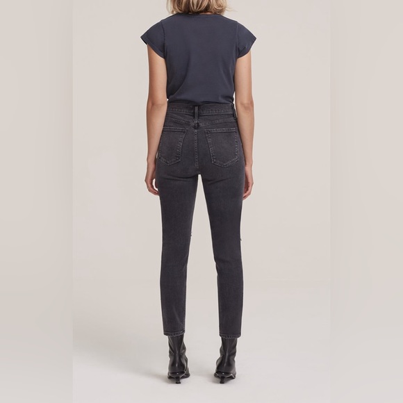 Agolde Nico High Rise Slim in Cassette - Picture 9 of 12